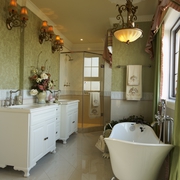 欧式风格样板房浴室设计图片
