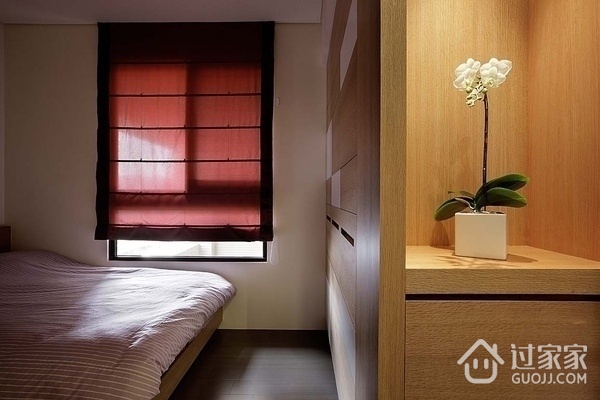 120平现代舒适案例欣赏卧室效果