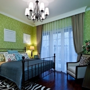 76平美式环保住宅欣赏卧室效果