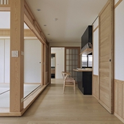 自然风雅日式住宅欣赏客厅效果