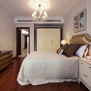 92平新古典装修案例欣赏卧室