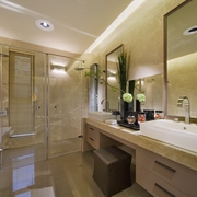 120平新中式样板房欣赏卫生间设计