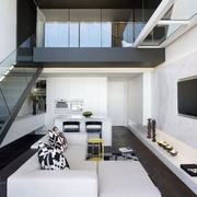 现代时尚复式住宅欣赏客厅设计