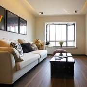50平米现代一居室欣赏客厅
