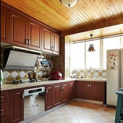 暖色地中海住宅欣赏厨房