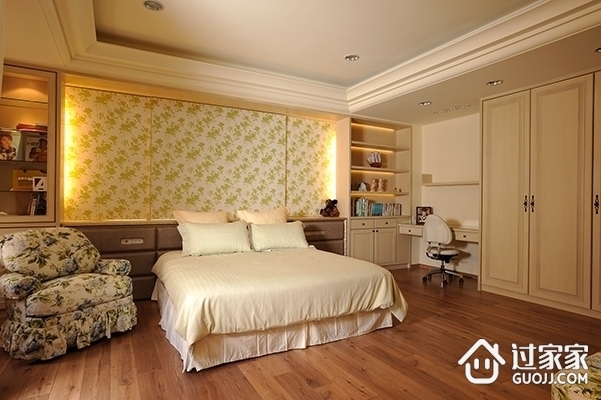 欧式风格奢华空间效果图卧室陈设