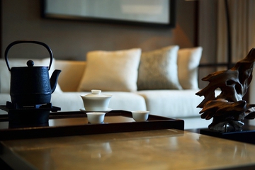 儒雅客厅茶桌装修效果图 魅力新中式风