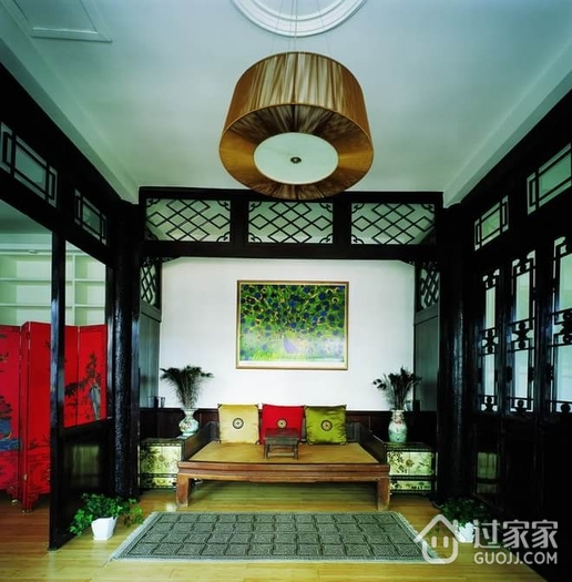 中式四合院设计陈设欣赏客厅设计