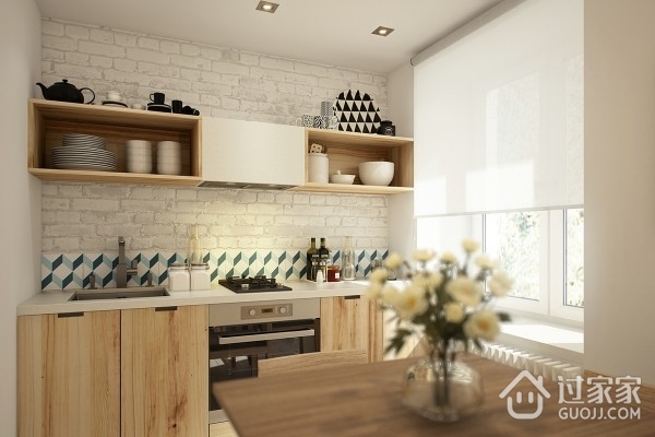 45平现代住宅改造欣赏厨房