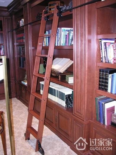 美式风格别墅套图书柜