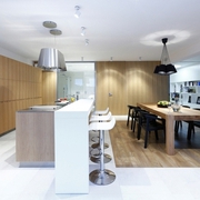 现代经典色调四居室欣赏厨房