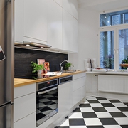 黑白格局北欧住宅欣赏厨房设计