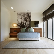 现代品质住宅卧室效果图设计