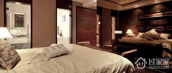 中式传统风住宅欣赏卧室灯饰