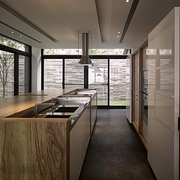 现代别墅空间效果图赏析厨房