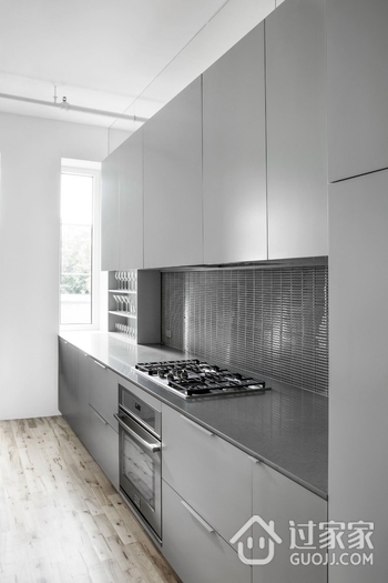 极简白色现代住宅欣赏厨房设计