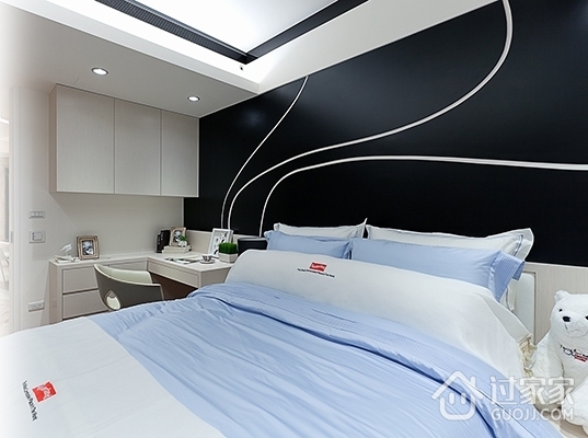 现代奢华空间效果图欣赏卧室