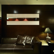 现代风格设计公寓背景墙设计图
