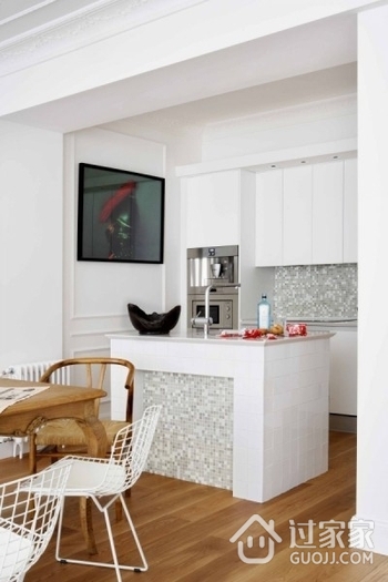 有趣设计白色北欧住宅欣赏厨房