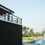 欧式风别墅泳池设计