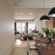 白色现代大宅设计欣赏餐厅设计