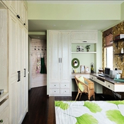 绿色舒适简约住宅欣赏卧室