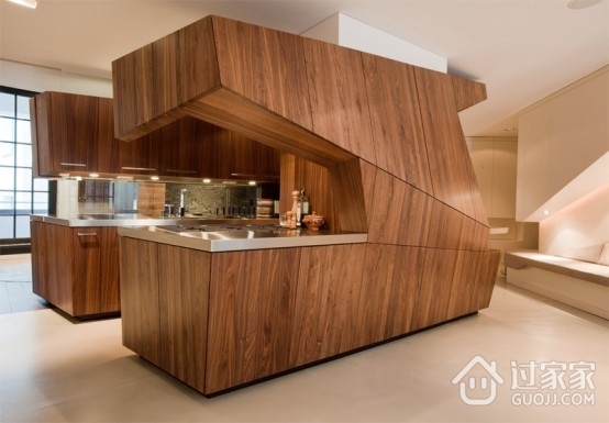 创意木质现代住宅欣赏厨房设计