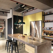 115平现代个性公寓欣赏厨房设计