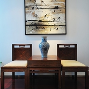 中式传统风住宅欣赏客厅摆件