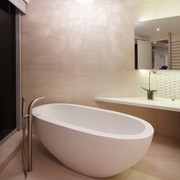 现代风格设计图卫生间浴缸