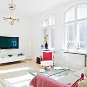 北欧色系三居室欣赏客厅设计