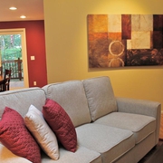 现代住宅装修效果图客厅沙发