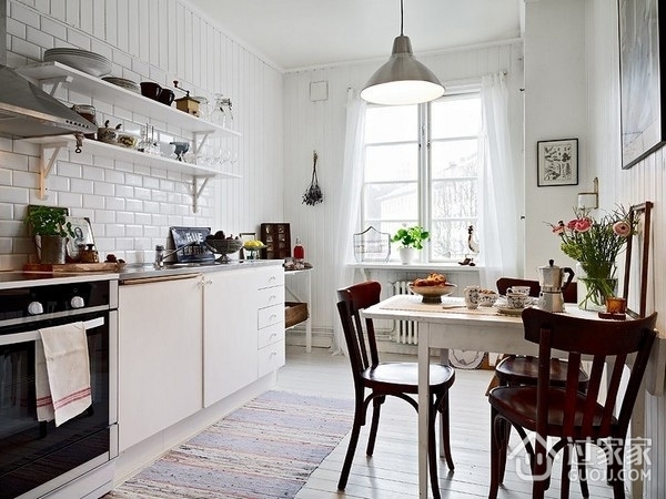快乐北欧48平住宅欣赏厨房设计