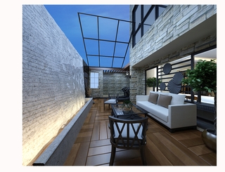 欧式风格装饰住宅设计套图阳台