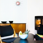 大胆用色的北欧一居室欣赏客厅陈设