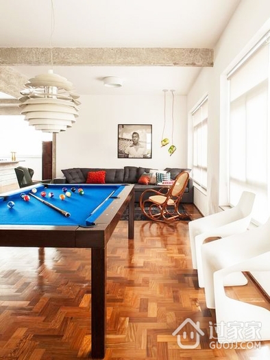 现代单身公寓设计欣赏客厅效果