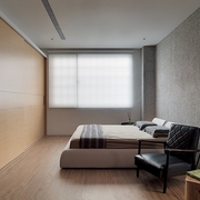 现代白色住宅设计效果图卧室效果