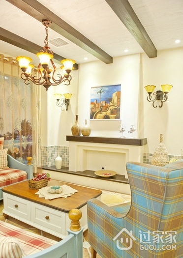 地中海装饰风格住宅欣赏客厅效果