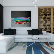 白色现代风格设计案例欣赏客厅设计