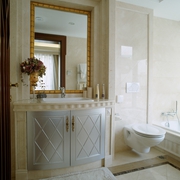 欧式风格住宅设计浴室柜