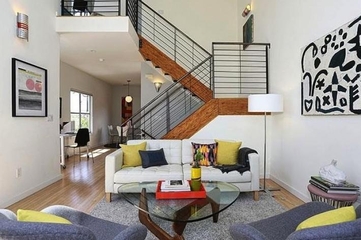 现代风格别墅客厅楼梯设计套图