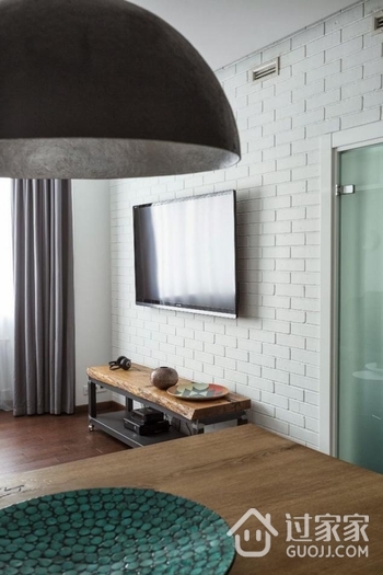 52平现代质感住宅欣赏客厅设计