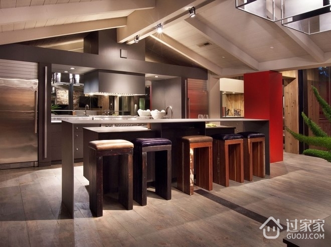 现代创造性别墅欣赏厨房