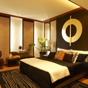 东南亚风格效果图卧室