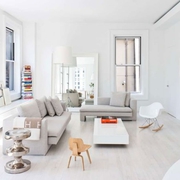 白色优雅现代简约住宅欣赏客厅设计