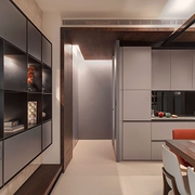 现代设计风格住宅效果套图厨房