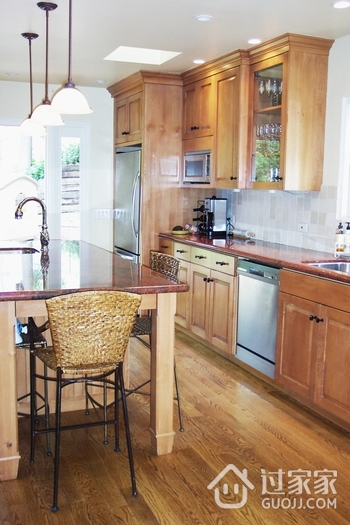 现代风格设计别墅赏析厨房吧台