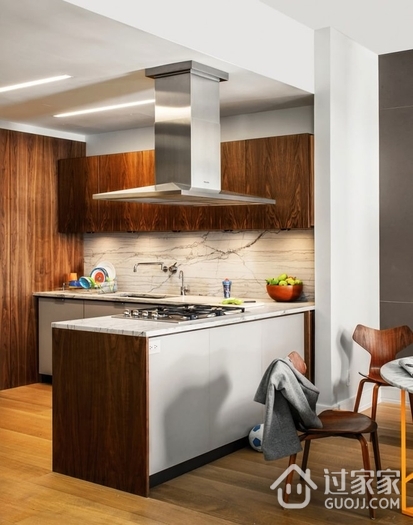顶层规划现代住宅欣赏厨房设计
