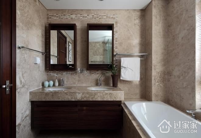 116平新中式住宅欣赏洗手间