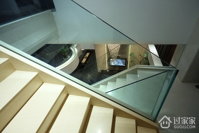 现代别墅效果图设计楼梯